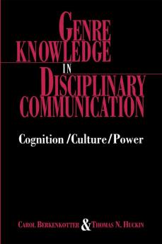 Genre Knowledge in Disciplinary Communication