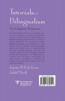 Tutorials in Bilingualism