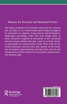 Memory for Everyday and Emotional Events