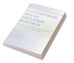 Contemporary Special Education Research