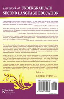 Handbook of Undergraduate Second Language Education