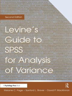Levine's Guide to SPSS for Analysis of Variance