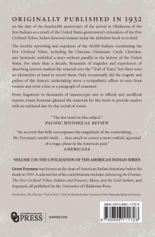 Indian Removal: The Emigration of the Five Civilized Tribes of Indians: 2 (The Civilization of the American Indian Series)
