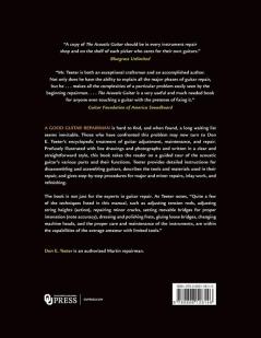 The Acoustic Guitar: Adjustment Care Maintenance and Repair