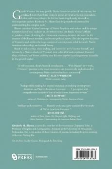 Gerald Vizenor: Writing in the Oral Tradition