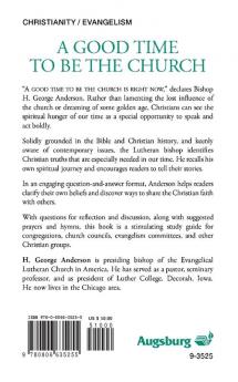 A Good Time to be the Church: A Conversation with Bishop H. George Anderson