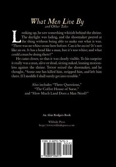 What Men Live By and Other Tales by Leo Tolstoy Fiction Short Stories