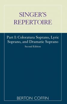 Singer's Repertoire Part I