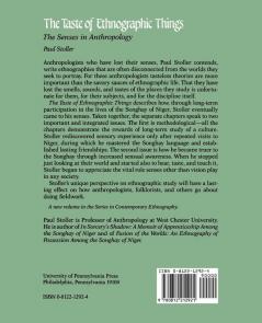The Taste of Ethnographic Things: The Senses in Anthropology (Contemporary Ethnography)