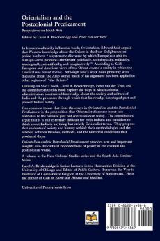 Orientalism and the Postcolonial Predicament