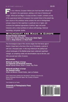 Witchcraft and Magic in Europe Volume 2