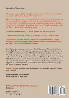 The Universal Declaration of Human Rights: Origins Drafting and Intent (Pennsylvania Studies in Human Rights)