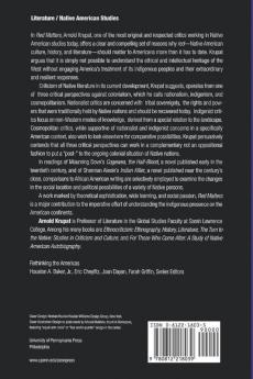 Red Matters: Native American Studies (Rethinking the Americas)