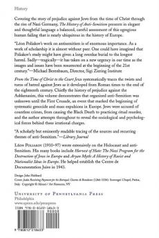 The History of Anti-Semitism Volume 1
