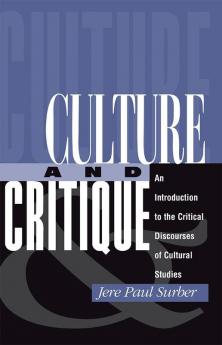 Culture And Critique