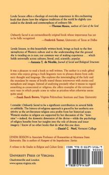 Ordinarily Sacred (Studies in Religion & Culture)