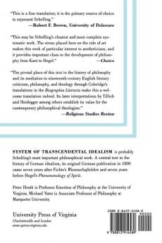 System of Transcendental Idealism (1800)
