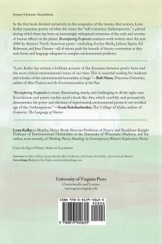 Recomposing Ecopoetics: North American Poetry of the Self-Conscious Anthropocene (Under the Sign of Nature)