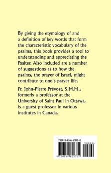 A Short Dictionary of the Psalms