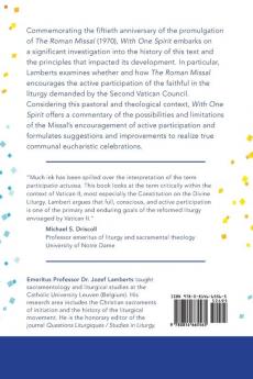 With One Spirit: The Roman Missal and Active Participation
