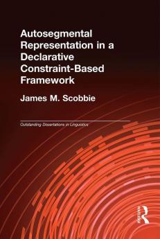 Autosegmental Representation in a Declarative Constraint-Based Framework