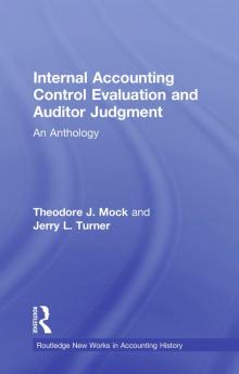 Internal Accounting Control Evaluation and Auditor Judgement
