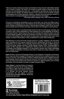 Data Elicitation for Second and Foreign Language Research