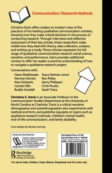 Conversations about Qualitative Communication Research