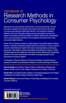 Handbook of Research Methods in Consumer Psychology