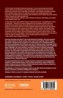 Cultural History of Climate Change