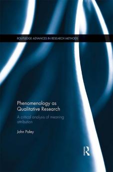Phenomenology as Qualitative Research