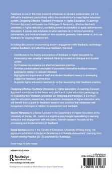 Designing Effective Feedback Processes in Higher Education