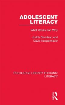 Adolescent Literacy