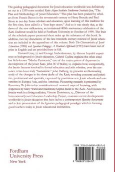 The Jesuit Ratio Studiorum of 1599: 400th Anniversary Perspectives