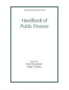 Handbook of Public Finance
