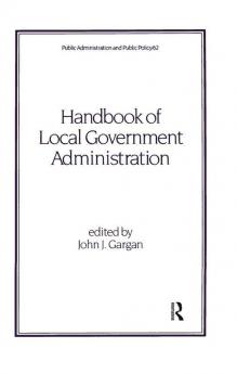 Handbook of Local Government Administration