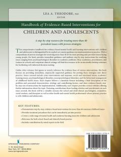 Handbook of Evidence-Based Interventions for Children and Adolescents