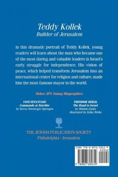 Teddy Kollek: Builder of Jerusalem (Jps Young Biography Series)