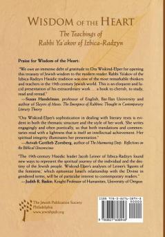 Wisdom of the Heart: The Teachings of Rabbi Ya'akov of Izbica-Radzyn