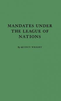 Mandates under the League of Nations