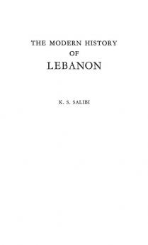 The Modern History of Lebanon