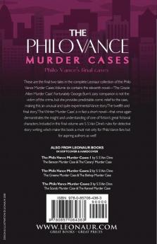 The Philo Vance Murder Cases