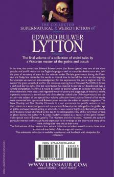 The Collected Supernatural and Weird Fiction of Edward Bulwer Lytton-Volume 4