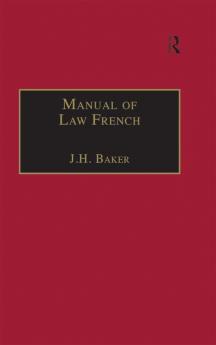 Manual of Law French