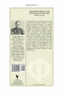New Reflections on the Revolution of Our Time
