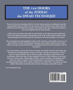 The 144 Doors of the Zodiac: The Dwad Technique