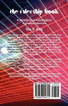 Rulership Book: A Directory of Astrological Correspondences