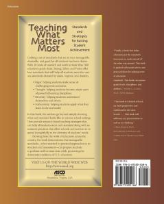 Teaching What Matters Most