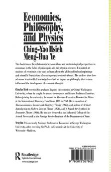 Economics Philosophy and Physics