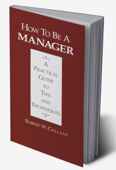 How to be a Manager